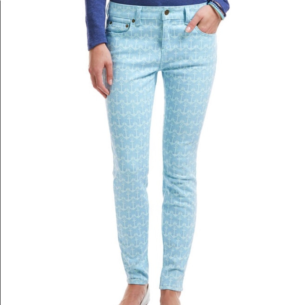 Vineyard Vines Anchor Print pants
